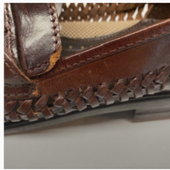 Tasseled Dark Brown Loafers Size 11